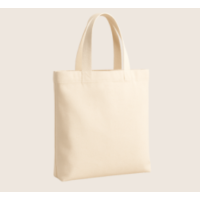 Eco-Friendly Natural Canvas Tote Bag – Durable, Reusable Shopping Bag with Reinforced Handles, Customizable Print Options, Sustainable Carry-All for Daily Use and Promotions